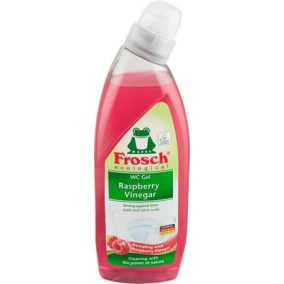 WC tisztítógél, málnaecettel, 750 ml, FROSCH WC tisztítógél, málnaecettel, 750 ml, FROSCH