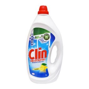Ablaktisztító, 4 l, utántöltő, CLIN, citrom Ablaktisztító, 4 l, utántöltő, CLIN, citrom