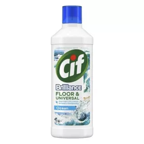   Általános folyékony tisztítószer, 1,1 L, CIF "Brilliance", óceán
