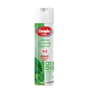   Felületfertőtlenítő és légfrissítő spray, 300 ml, BRADOLIFE, borsmenta