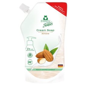 Folyékony szappan utántöltő, 0,5 l, FROSCH, mandulatej