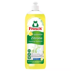 Mosogatószer, 750 ml, FROSCH, citrom