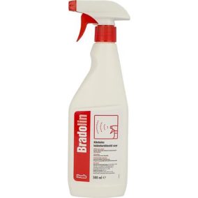 Felület fertőtlenítőszer, szórófejes, alkoholos, 0,5 l, BRADOLIN   Felület fertőtlenítőszer, szórófejes, alkoholos, 0,5 l, BRADOLIN