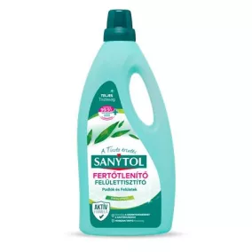   Felület tisztító-és fertőtlenítőszer, 1 l, SANYTOL, eukaliptusz