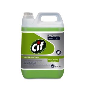 Mosogatószer, 5 l, CIF "Dishwash Extra Strong", citrom   Mosogatószer, 5 l, CIF "Dishwash Extra Strong", citrom