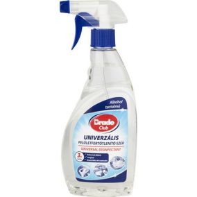 Univerzális felület fertőtlenítő szer, 500 ml, BRADOCLUB   Univerzális felület fertőtlenítő szer, 500 ml, BRADOCLUB