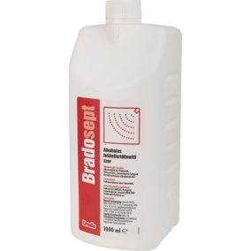 Felület fertőtlenítőszer, alkoholos, 1 l, BRADOSEPT Felület fertőtlenítőszer, alkoholos, 1 l, BRADOSEPT