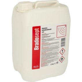 Felület fertőtlenítőszer, alkoholos, 5 l, BRADOSEPT Felület fertőtlenítőszer, alkoholos, 5 l, BRADOSEPT