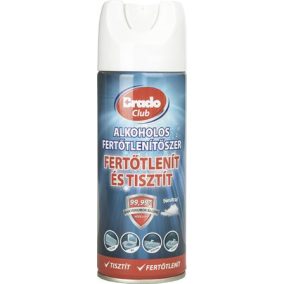 Fertőtlenítő spray, 400 ml, BRADOCLUB, neutral Fertőtlenítő spray, 400 ml, BRADOCLUB, neutral