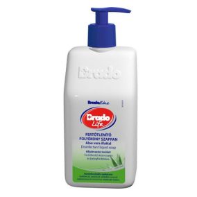 Folyékony szappan, fertőtlenítő, 0,35 l, BRADOLIFE, aloe vera   Folyékony szappan, fertőtlenítő, 0,35 l, BRADOLIFE, aloe vera