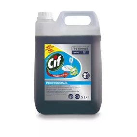   Gépi öblítőszer, kemény vízhez, 5 l, CIF "Pro Formula"