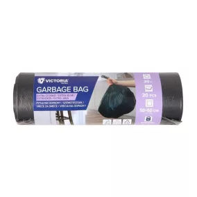   Szemeteszsák, extra erős, 30 l, 20 db, 50x60 cm, VICTORIA FACILITY