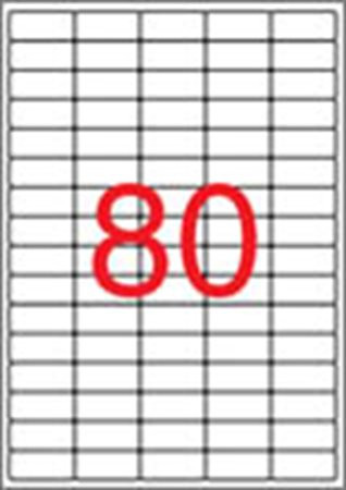 Etikett, univerzális, 35,6x16,9 mm, eltávolítható, kerekített sarkú, APLI, 2000 etikett/csomag