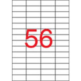Etikett, univerzális, 52,5x21,2 mm, APLI, 5600 etikett/csomag   Etikett, univerzális, 52,5x21,2 mm, APLI, 5600 etikett/csomag