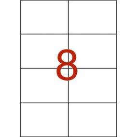 Etikett, univerzális, 105x74 mm, APLI, 80 etikett/csomag Etikett, univerzális, 105x74 mm, APLI, 80 etikett/csomag