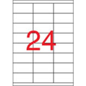 Etikett, univerzális, 70x36 mm, APLI, 2400 etikett/csomag Etikett, univerzális, 70x36 mm, APLI, 2400 etikett/csomag