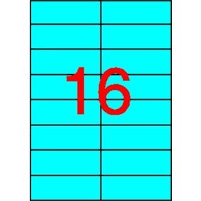 Etikett, 105x37 mm, színes, APLI, kék, 320 etikett/csomag Etikett, 105x37 mm, színes, APLI, kék, 320 etikett/csomag
