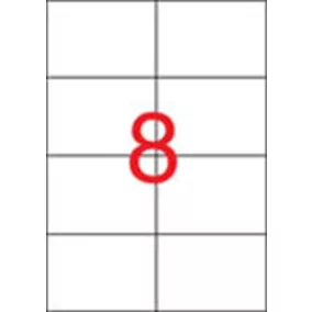 Etikett, univerzális, 105x74 mm, APLI, 4000 etikett/csomag