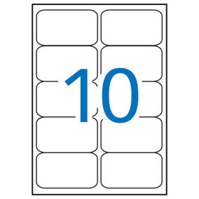 Etikett, univerzális, 99,1x57 mm, kerekített sarkú, APLI, 1000 etikett/csomag   Etikett, univerzális, 99,1x57 mm, kerekített sarkú, APLI, 1000 etikett/csomag