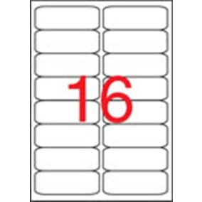   Etikett, univerzális, 99,1x34 mm, kerekített sarkú, APLI, 1600 etikett/csomag