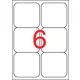 Etikett, univerzális, 99,1x93,1 mm, kerekített sarkú, APLI, 600 etikett/csomag