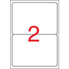 Etikett, univerzális, 199,6x144,5 mm, kerekített sarkú, APLI, 200 etikett/csomag   Etikett, univerzális, 199,6x144,5 mm, kerekített sarkú, APLI, 200 etikett/csomag
