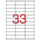 Etikett, univerzális, 70x25,4 mm, APLI, 3300 etikett/csomag