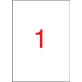 Etikett, univerzális, 210x297 mm, APLI, 100 etikett/csomag Etikett, univerzális, 210x297 mm, APLI, 100 etikett/csomag