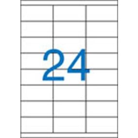   Etikett, univerzális, 70x35 mm, VICTORIA PAPER, 2400 etikett/csomag