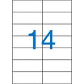   Etikett, univerzális, 105x42,4 mm, VICTORIA PAPER, 1400 etikett/csomag