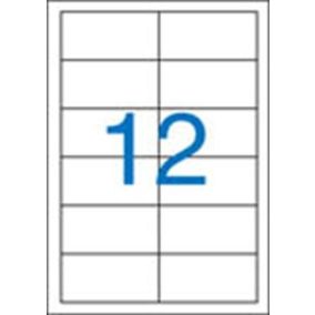   Etikett, univerzális, 97x42,4 mm, VICTORIA PAPER, 1200 etikett/csomag
