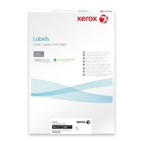 Etikett, univerzális, 210x297 mm, XEROX, 100 etikett/csomag Etikett, univerzális, 210x297 mm, XEROX, 100 etikett/csomag