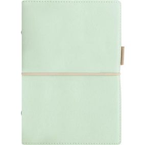 Kalendárium, gyűrűs, betétlapokkal, personal méret, FILOFAX, "Domino" Soft", pasztellzöld   Kalendárium, gyűrűs, betétlapokkal, personal méret, FILOFAX, "Domino" Soft", pasztellzöld
