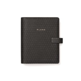 Kalendárium, gyűrűs, betétlapokkal, A5, FILOFAX "Moonlight", fekete   Kalendárium, gyűrűs, betétlapokkal, A5, FILOFAX "Moonlight", fekete