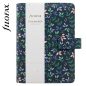 Kalendárium, gyűrűs, betétlapokkal, personal méret, FILOFAX "Garden Dusk"