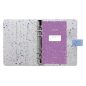 Kalendárium, gyűrűs, betétlapokkal, personal méret, FILOFAX, "Expressions", kék