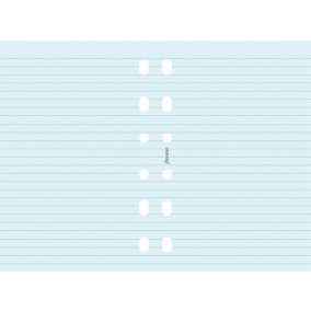 Kalendárium betét, jegyzetlap, personal méret, vonalas, FILOFAX, kék   Kalendárium betét, jegyzetlap, personal méret, vonalas, FILOFAX, kék