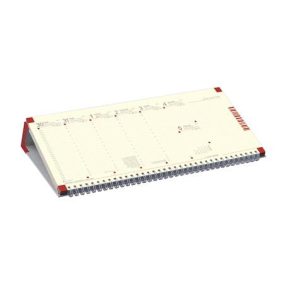 Naptár, asztali, fekvő, TOPTIMER, jegyzetblokkos, bordó Naptár, asztali, fekvő, TOPTIMER, jegyzetblokkos, bordó