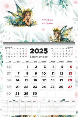 Naptár, fali, diák, 2025/2026 tanév, TOPTIMER, "Tündér"