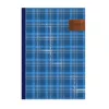 Jegyzetfüzet, A5, vonalas, 96 lap, TOPTIMER "Notes", kék skótkockás
