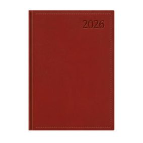   Naptár, tervező, A4, heti, TOPTIMER "Traditional", bordó