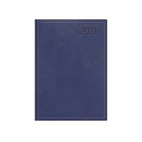   Naptár, tervező, A5, napi, TOPTIMER "Traditional", kék