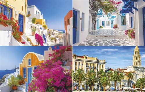 Naptár, fali, TOPTIMER, "Mediterrán"