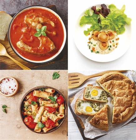 Naptár, fali, TOPTIMER "Ételreceptek"