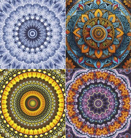 Naptár, fali, TOPTIMER "Mandala"