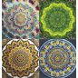 Naptár, fali, TOPTIMER "Mandala"