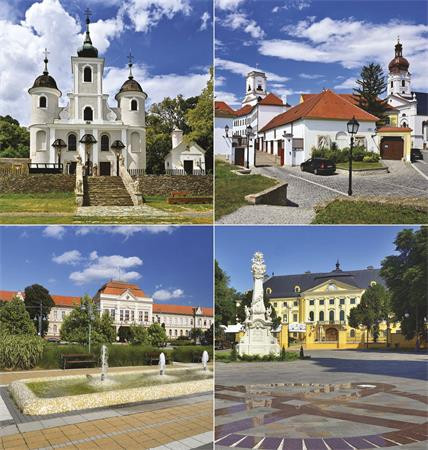 Naptár, fali, TOPTIMER "Magyar városok"