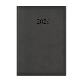   Naptár, tervező, A4, napi, TOPTIMER "Wide", fekete