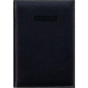   Naptár, tervező, A5, napi, DAYLINER, "Sherwood", fekete