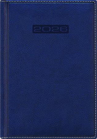 Naptár, tervező, B5, heti, DAYLINER, "Sherwood", kék